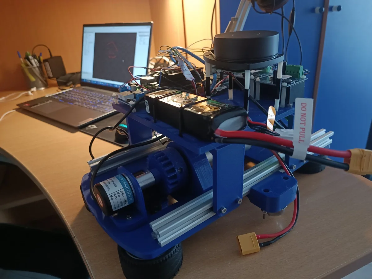 3D Printed ROS SLAM Robot — Mobile Robots